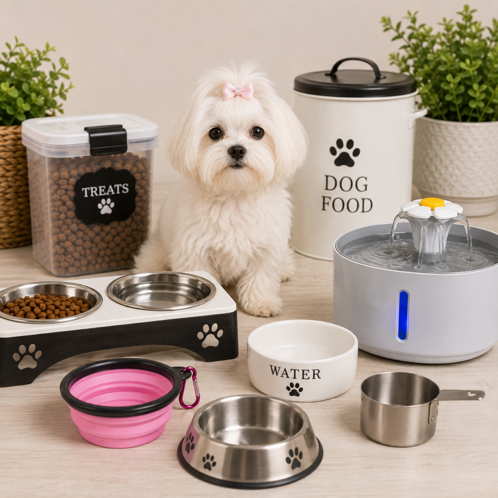 dog and pup feeding and water product recommendations