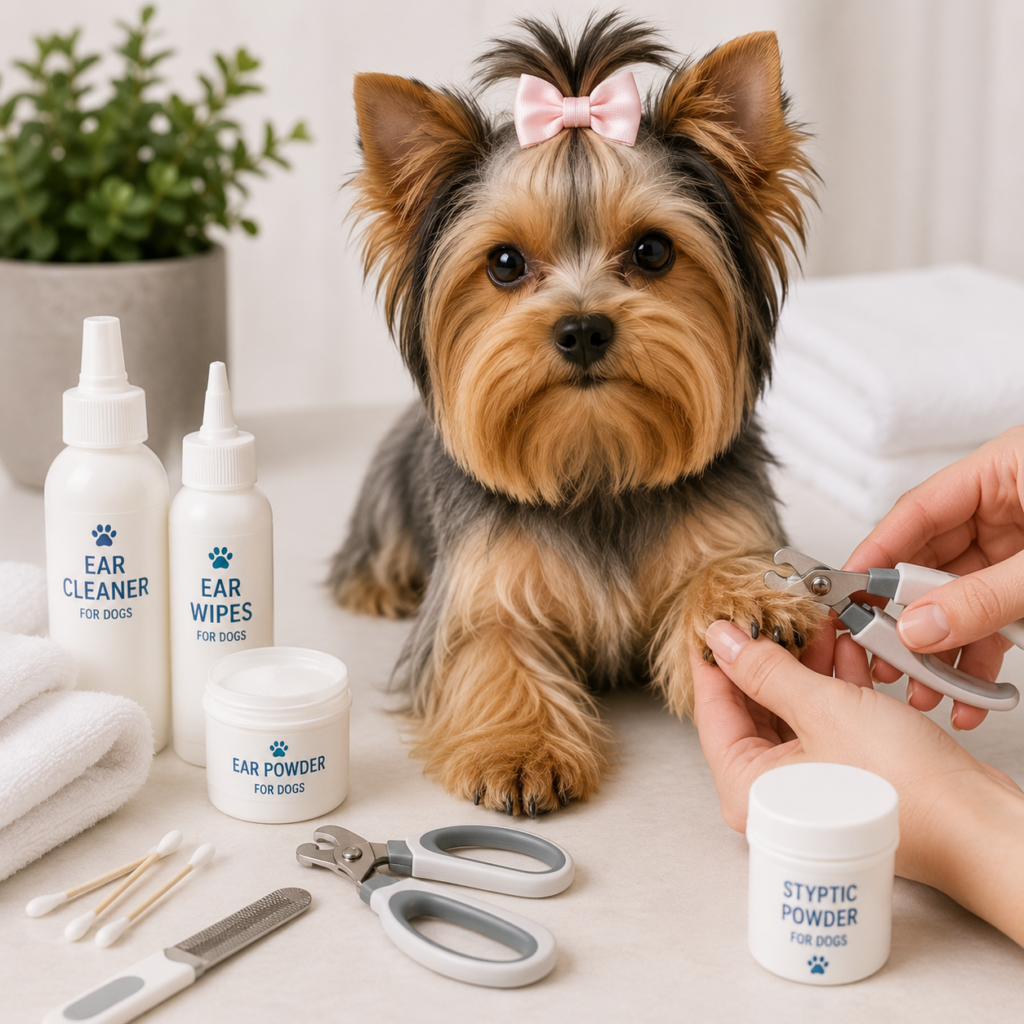 dog and pup nail and ear care product recommendations