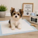dog and pup  potty training supplies  product recommendations